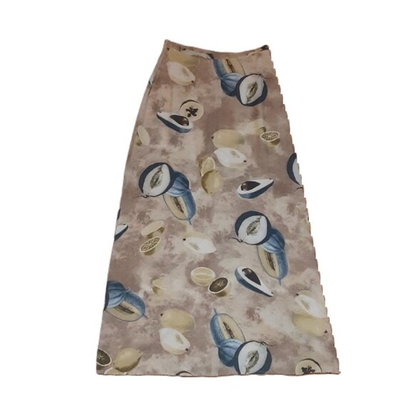 VINTAGE Maxi A Line Boho Skirt By Ilyse Hart XS, 2 - Picture 3 of 6